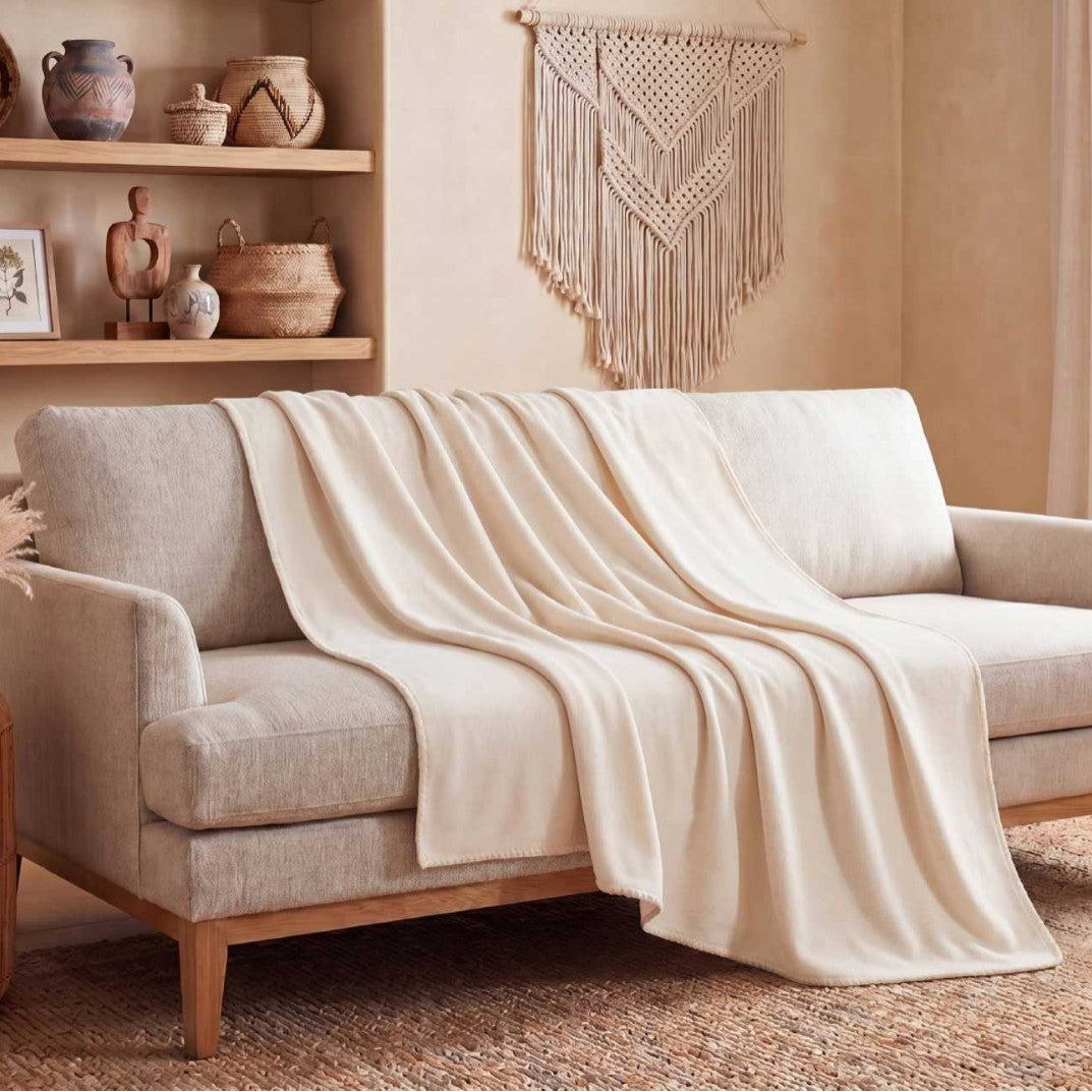Cozy Fleece Throw Blanket