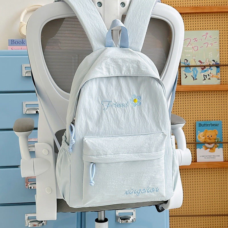 Cute Cartoon-Themed Embroidered Backpack Kalsten