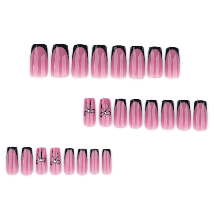 Elegant Nail Extensions with Unique Flower Design Kalsten