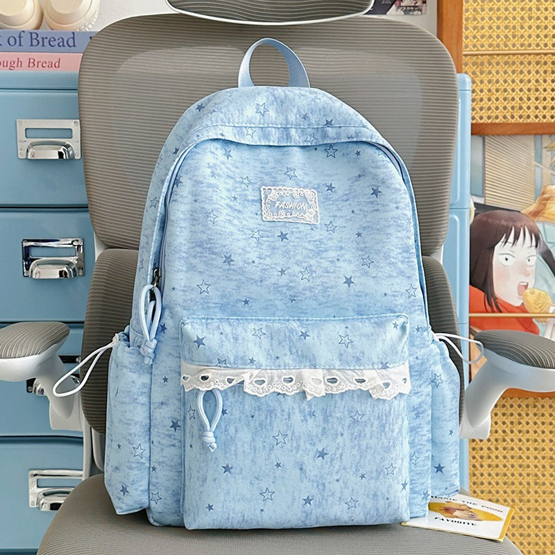 Fun Star-Embellished Backpack Kalsten