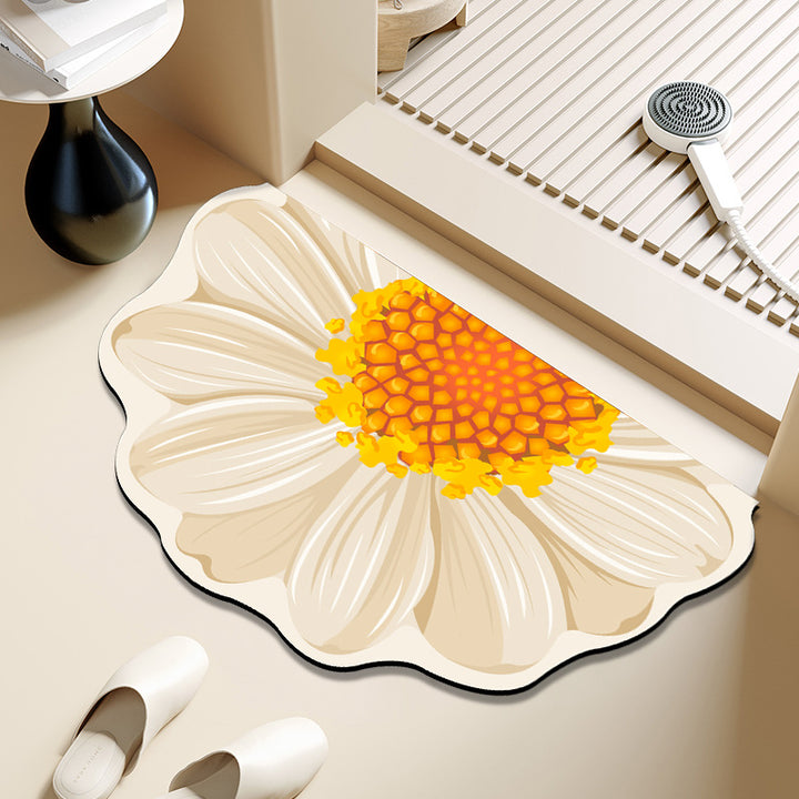 Decorative Sunflower Area Mat
