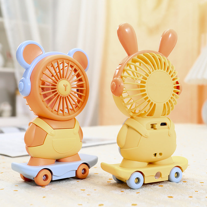 Women Funny Hand Fan in Animal Design Kalsten