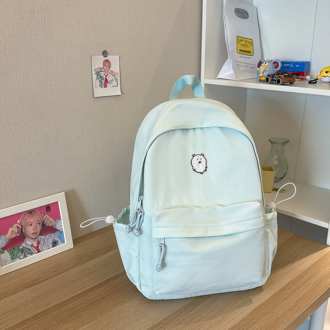 Casual Lightweight Backpack with Cute Character Charm Kalsten