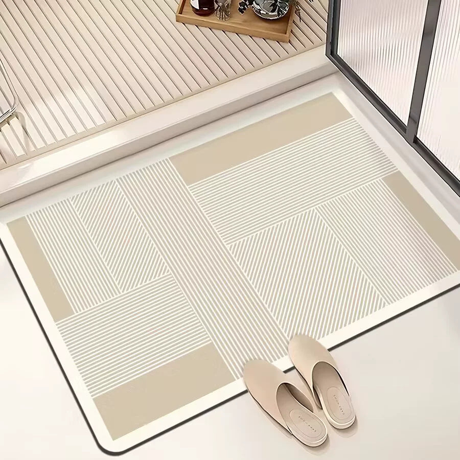 Patterned Bath Mat