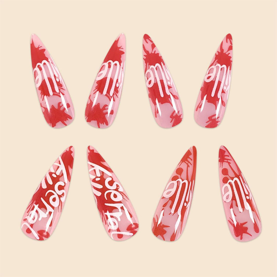 Trendy Stiletto Nail Art Extensions