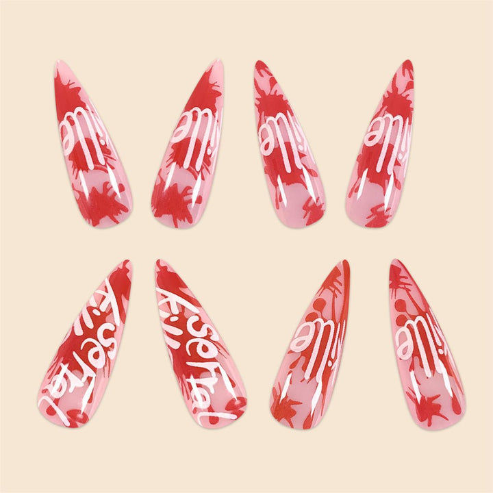 Trendy Stiletto Nail Art Extensions