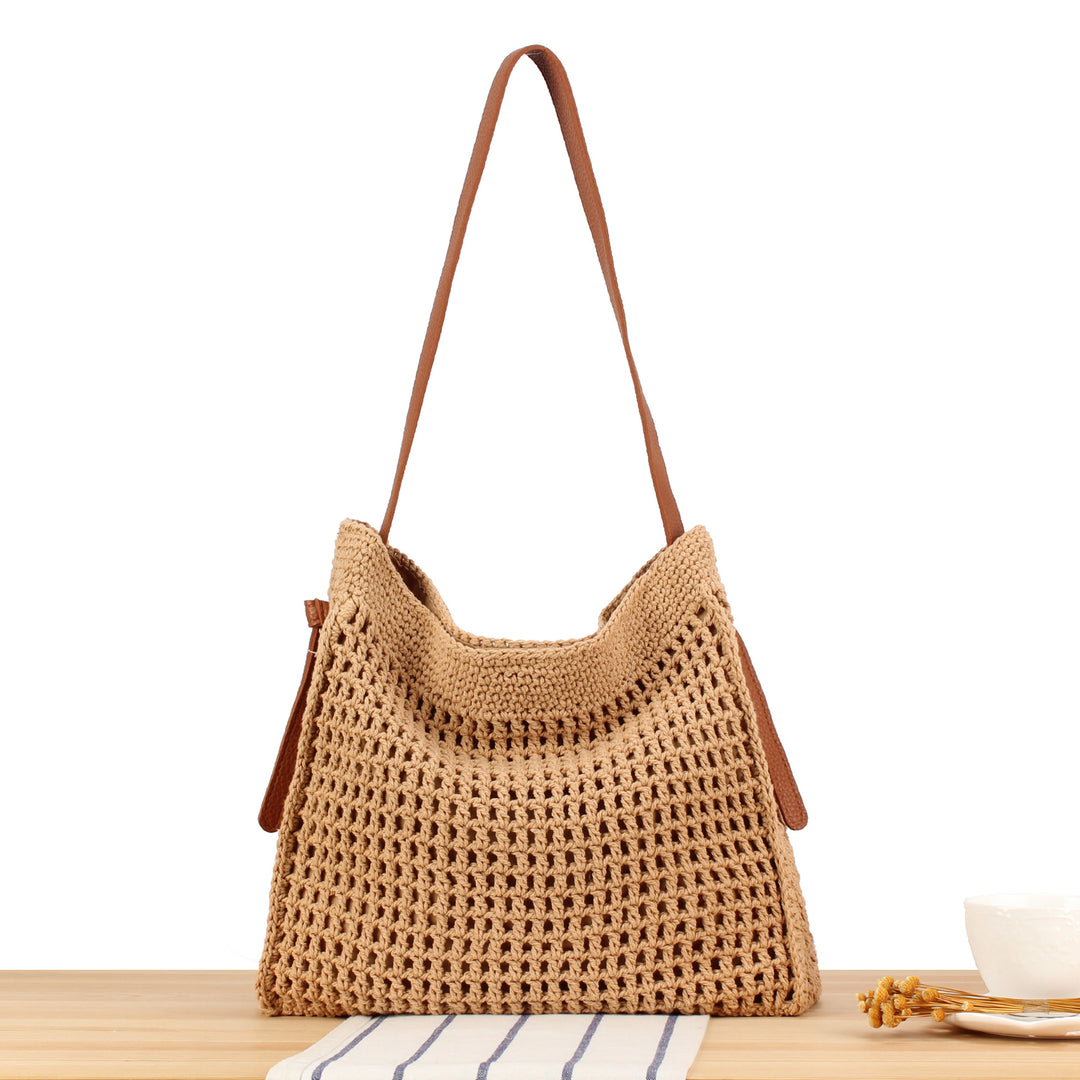 Hand-knotted tote bag with elegant structure Kalsten