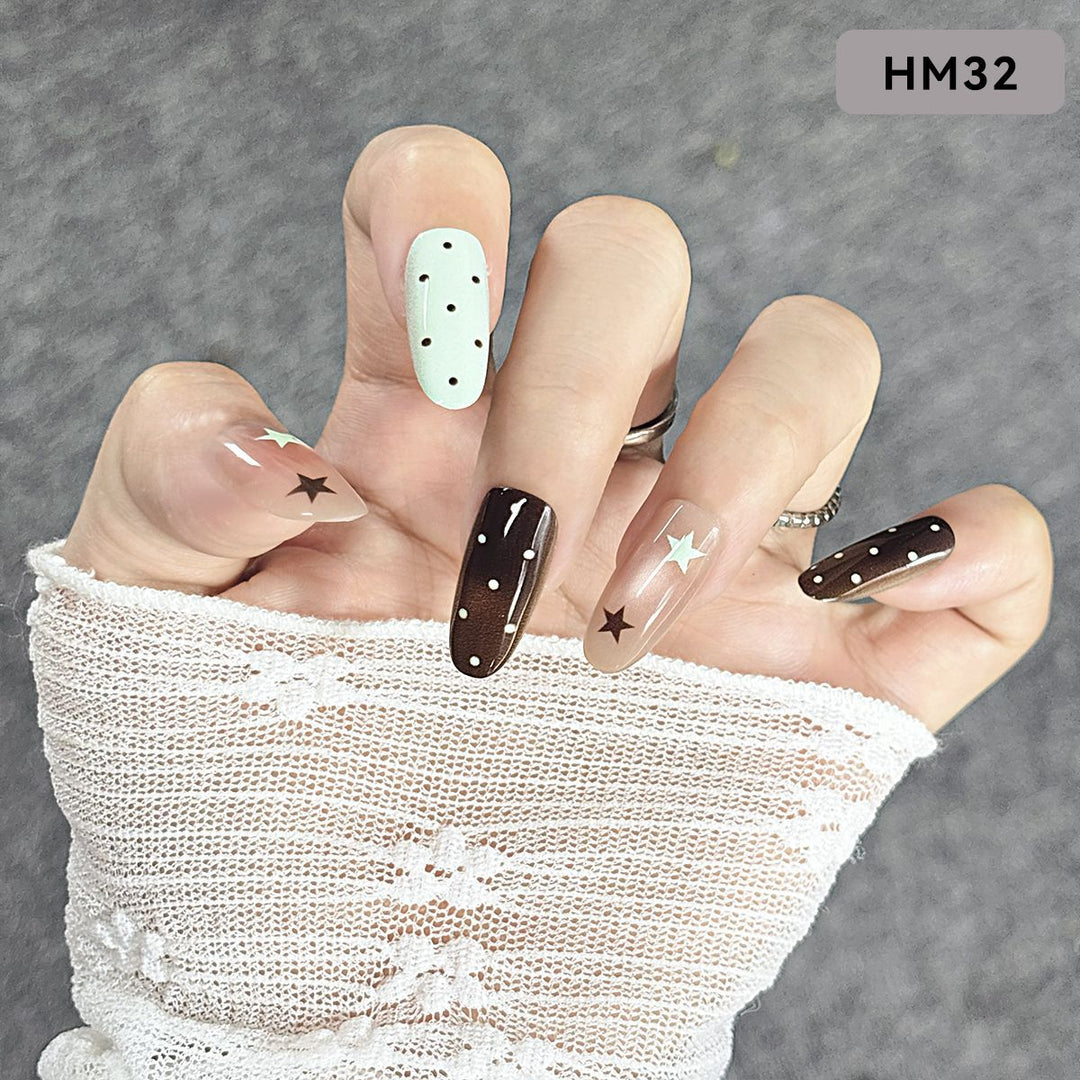 Fashion Press-On Nail Set Kalsten
