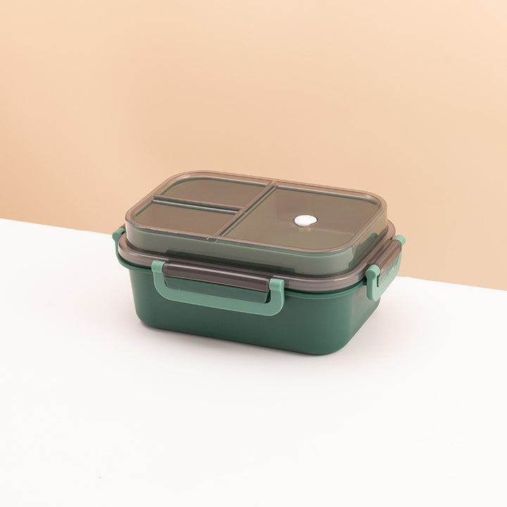 Multi-Compartment Lunch Box Container with Airtight Lid