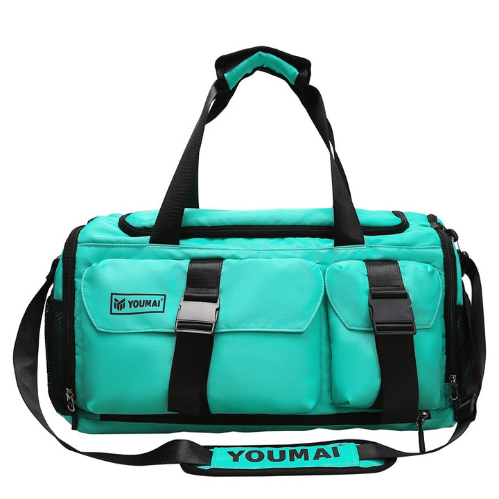 Multi-Compartment Travel Gym Duffel