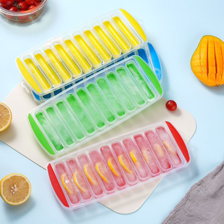 Silicone Ice Cube Tray with Ergonomic Handle Kalsten