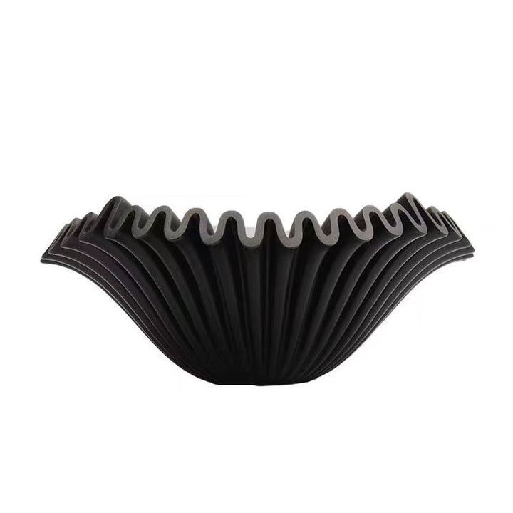 Decorative Wave-Patterned Centerpiece