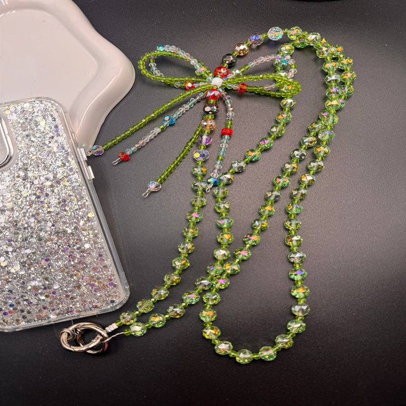 Multi-Strand Beaded Eyewear Necklace Kalsten