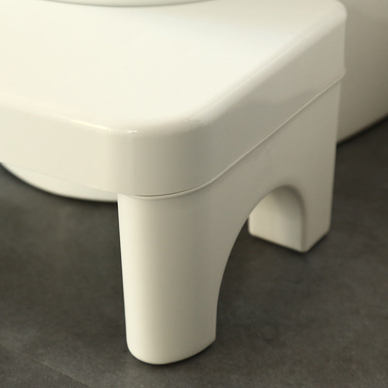Ergonomic toilet stool for natural squatting position