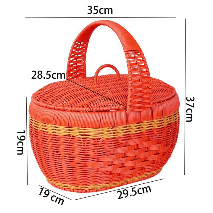 Elegant Woven Storage Basket Kalsten