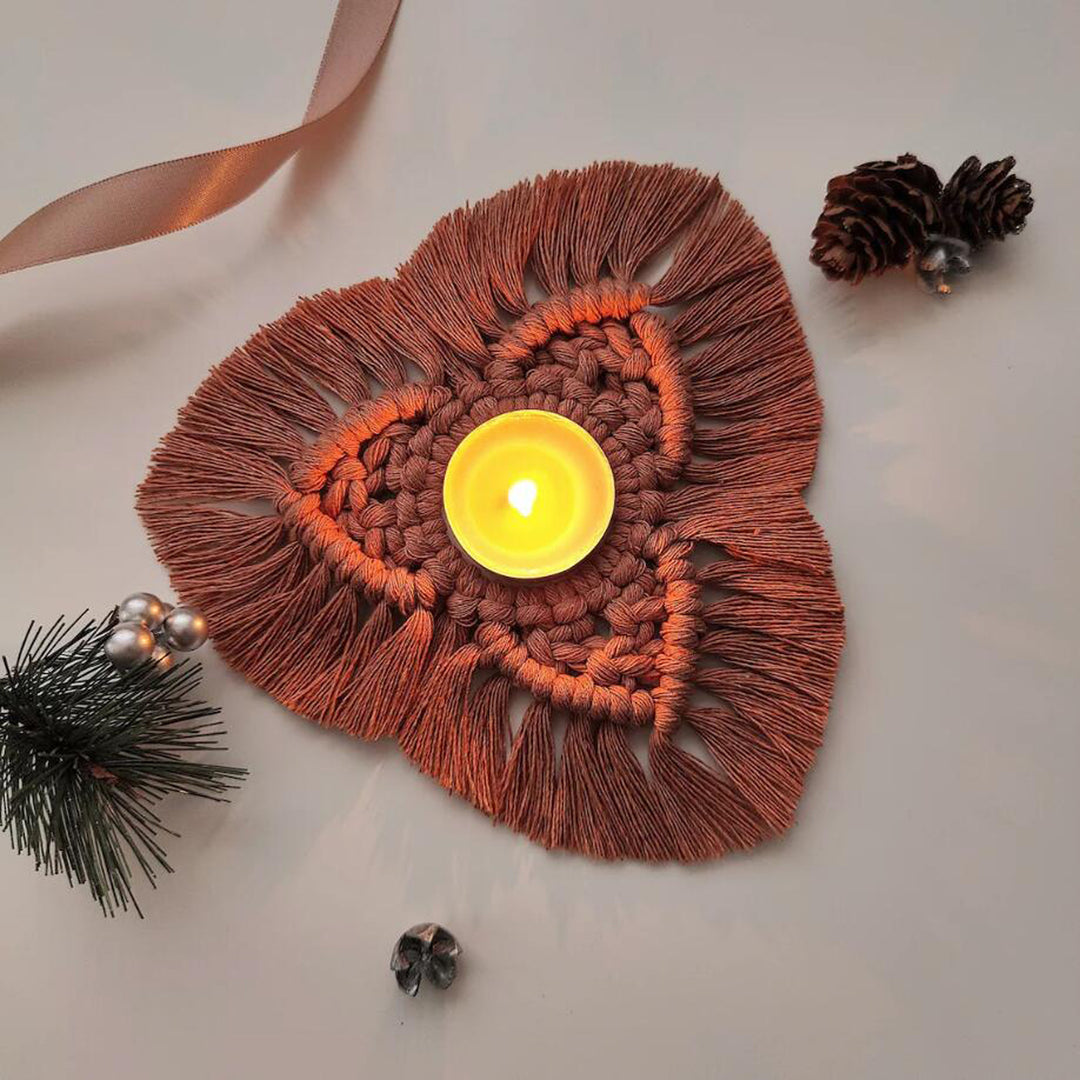 Macrame Candle Holder Kalsten