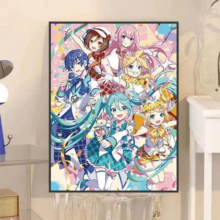 Anime-Inspired Decorative Wall Art Kalsten