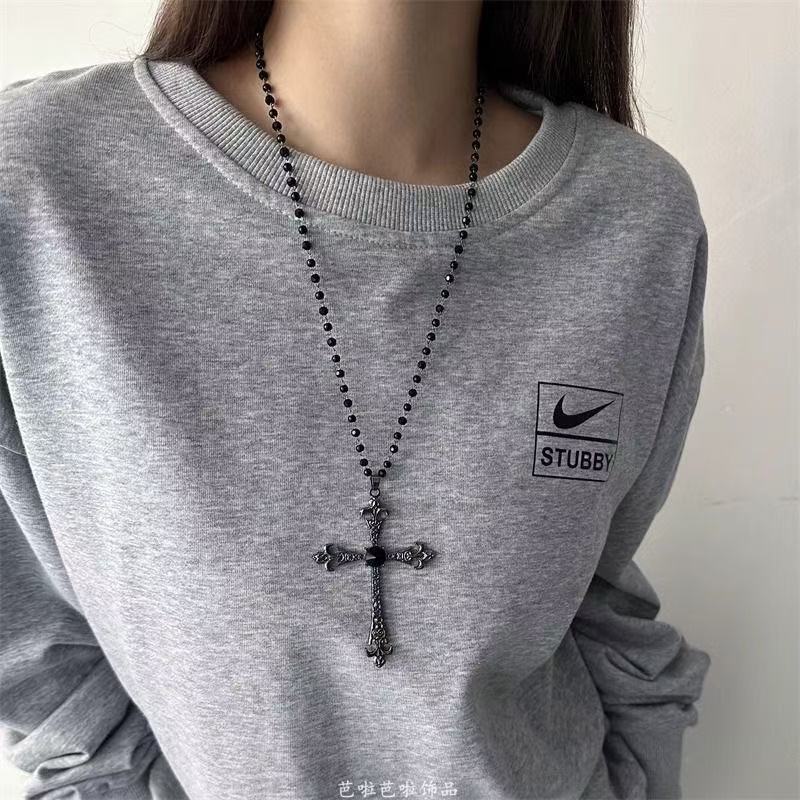 Decorative Cross Pendant Necklace Kalsten
