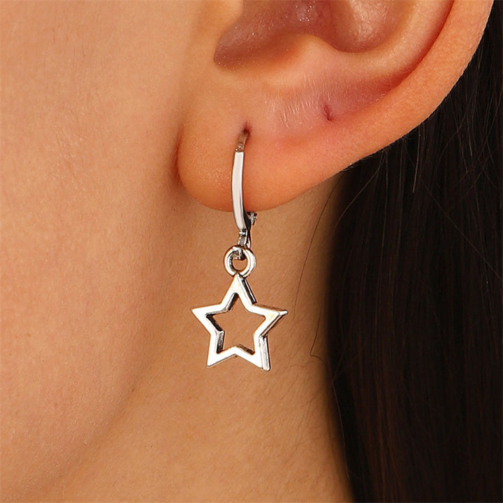 Stylish star earrings Kalsten