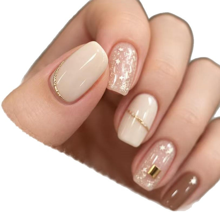 Decorative Press-On Nail Art Set