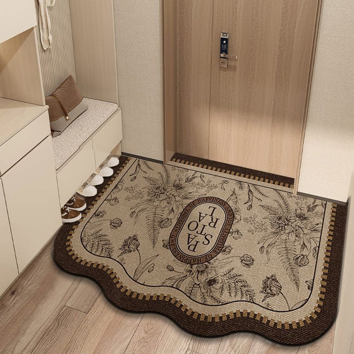Elegant Floral Pattern Area Rug
