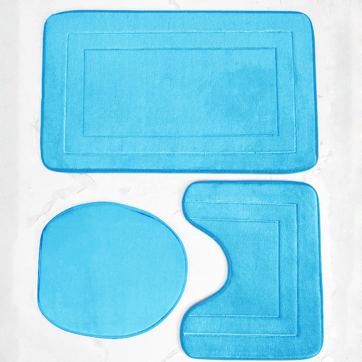 Plush Soft Bath Mat Set Kalsten