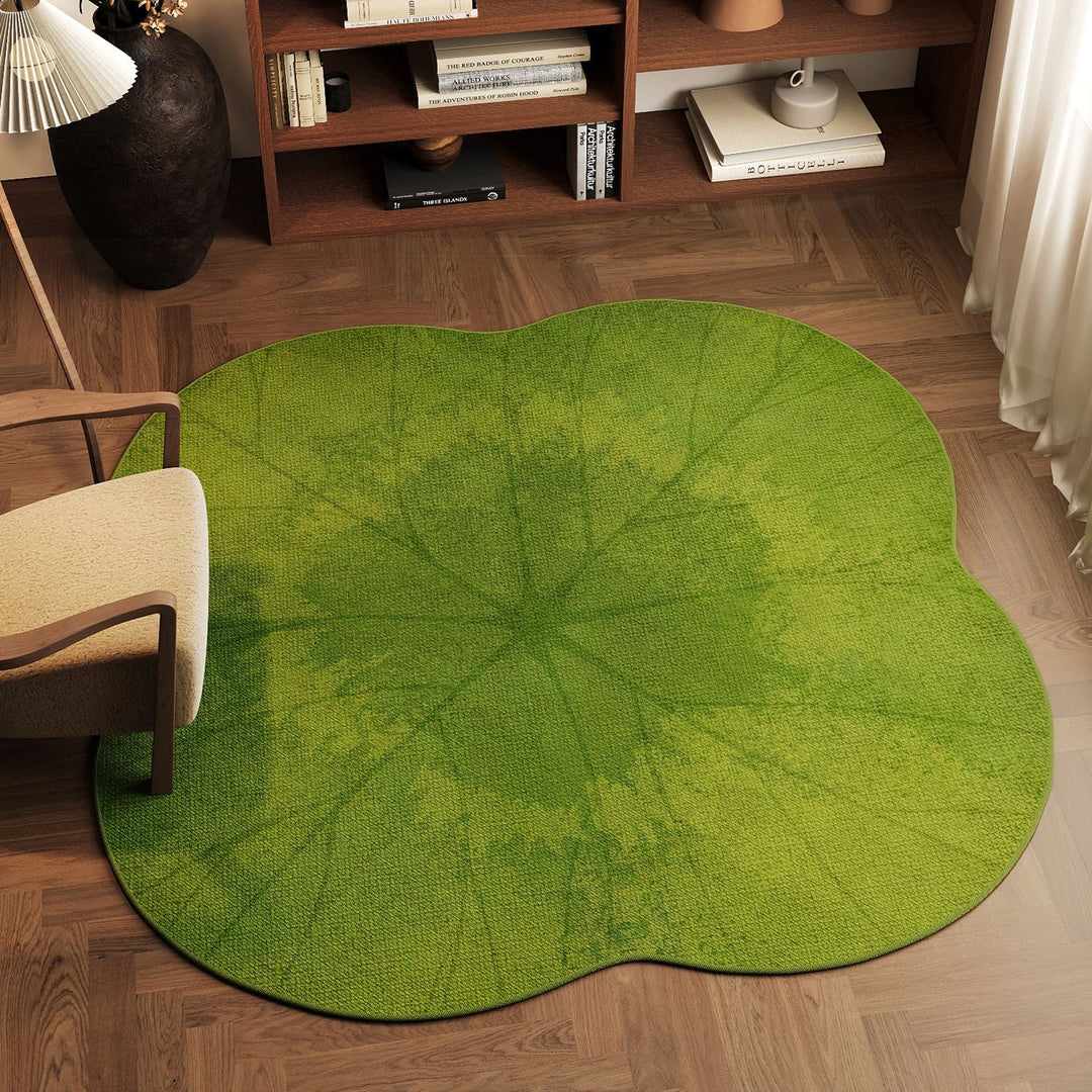 Round Handcrafted Area Rug
