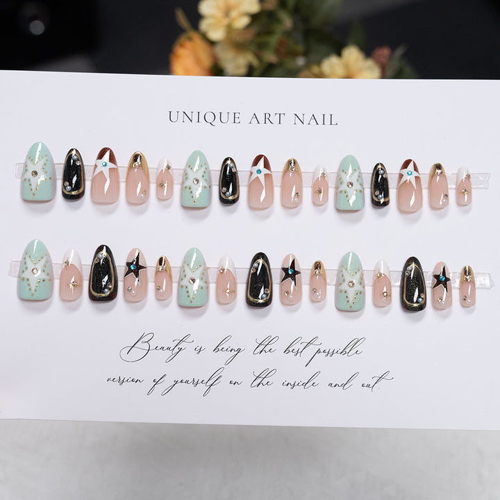 Unique Artistic Press-On Nails