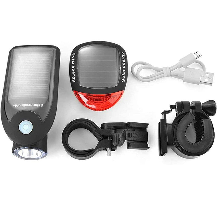 Solar-Powered High-Visibility Bike Headlight Kalsten