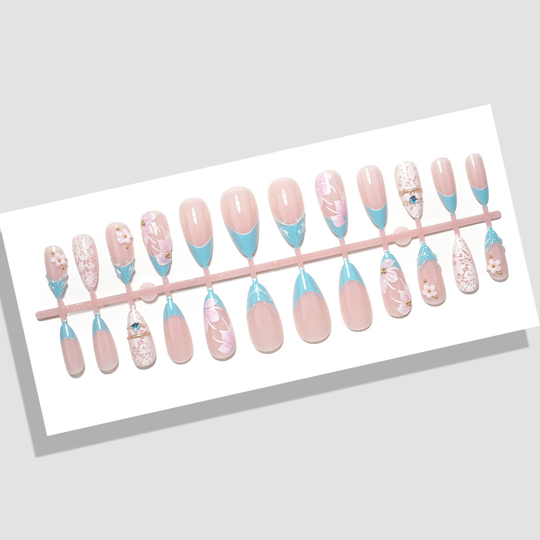Decorative Press-On Nail Art Collection