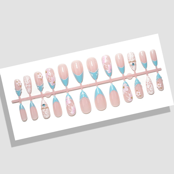 Decorative Press-On Nail Art Collection