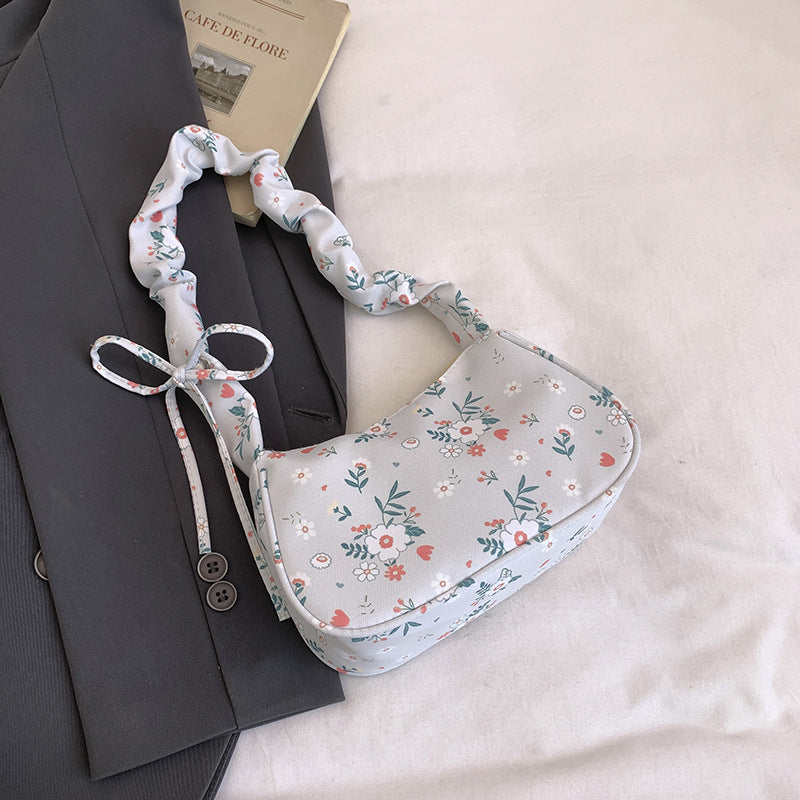 Floral Print Shoulder Bag