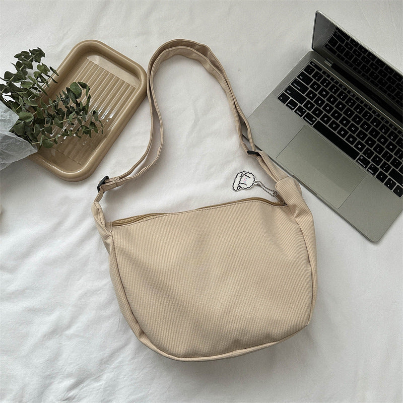 Casual Fabric Shoulder Bag