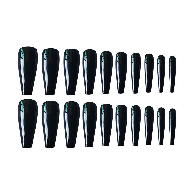 Long Coffin Press-On Nail Tips