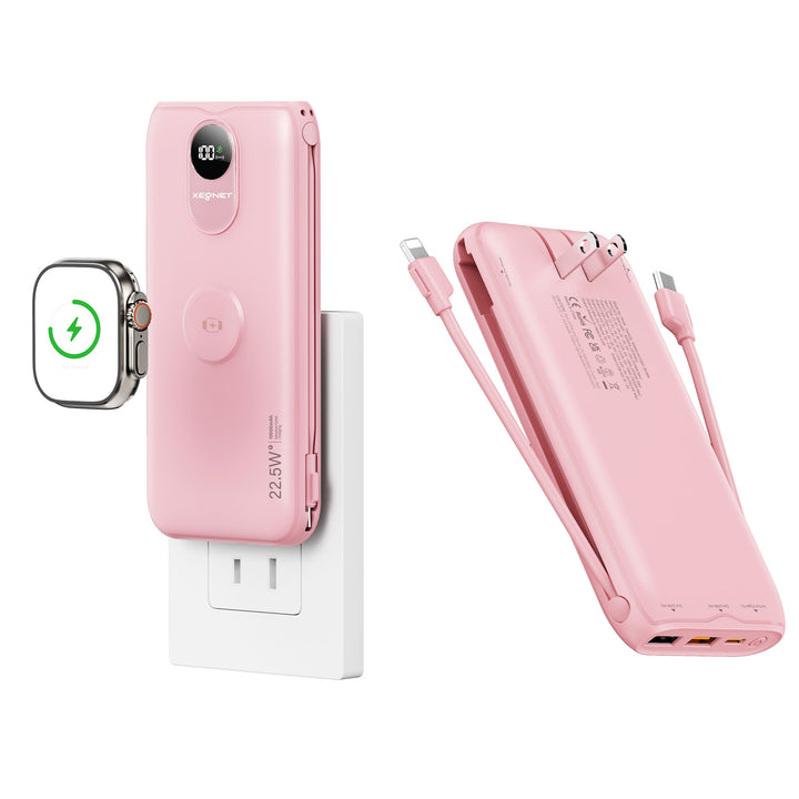 Portable power bank with Qi charging function and wired fast charging system Kalsten
