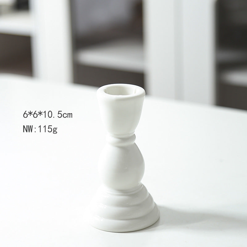Elegant Ceramic Candle Holder Kalsten