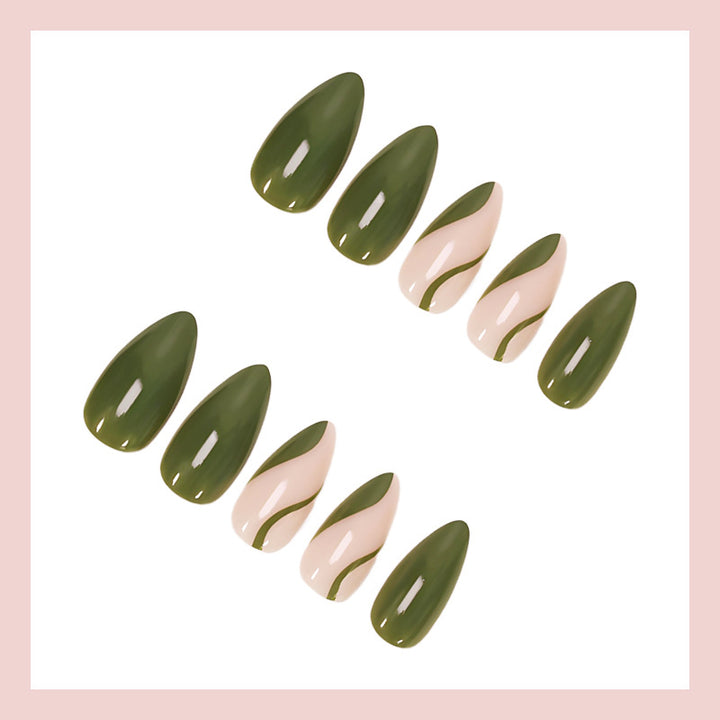 Elegant nail design set with creative accents Kalsten