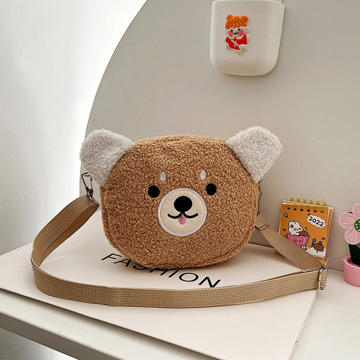 Adorable Cartoon Bear Crossbody Bag