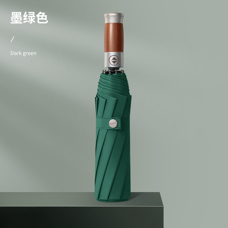 Women Folding Umbrella with Ergonomic Handle Kalsten