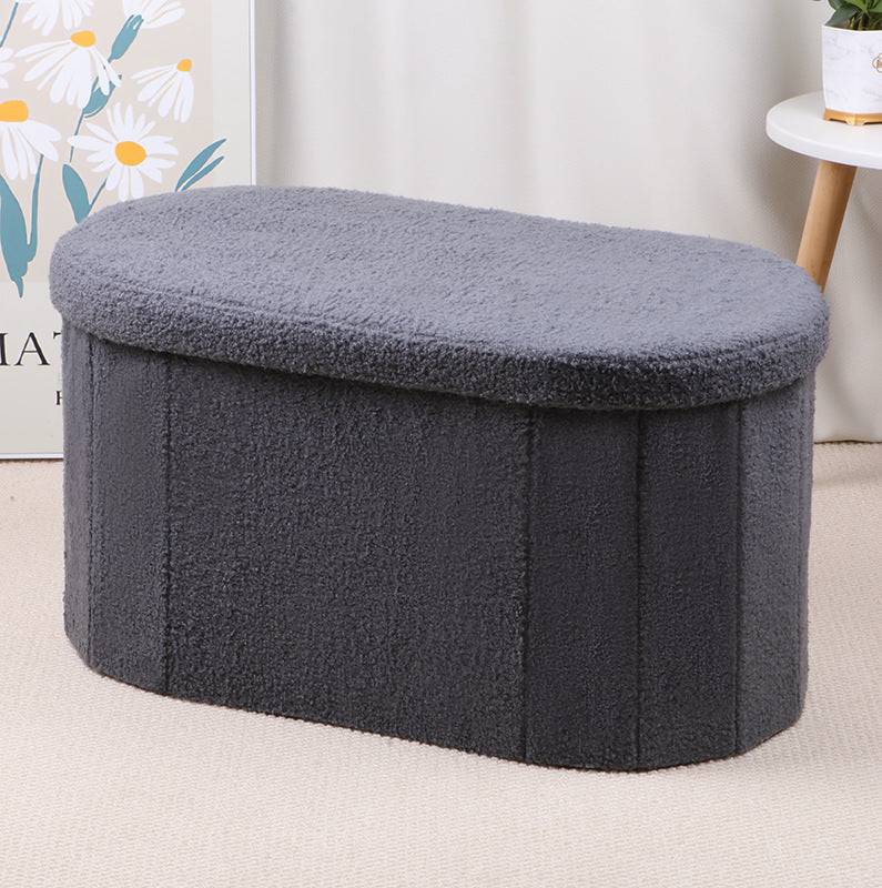 Plush Storage Ottoman Kalsten