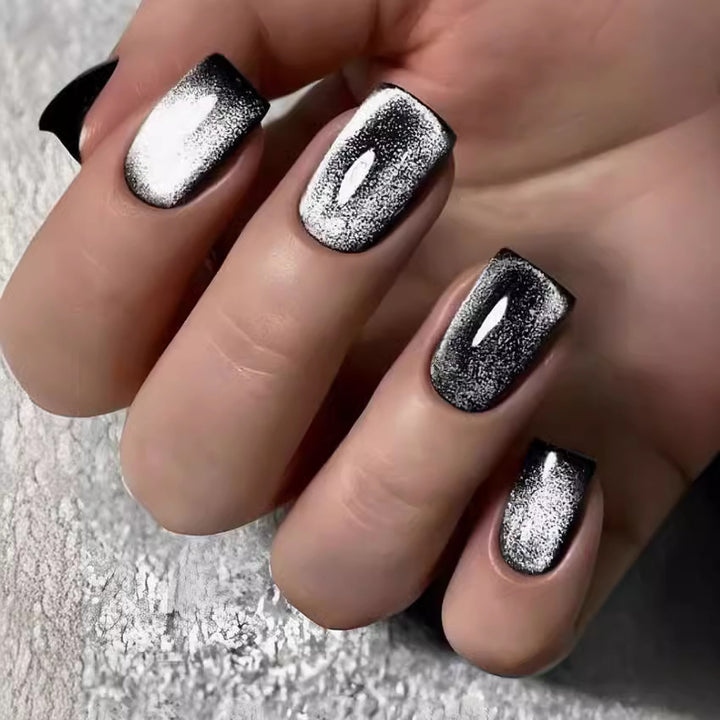 Elegant Glossy Press-On Nail Set Kalsten