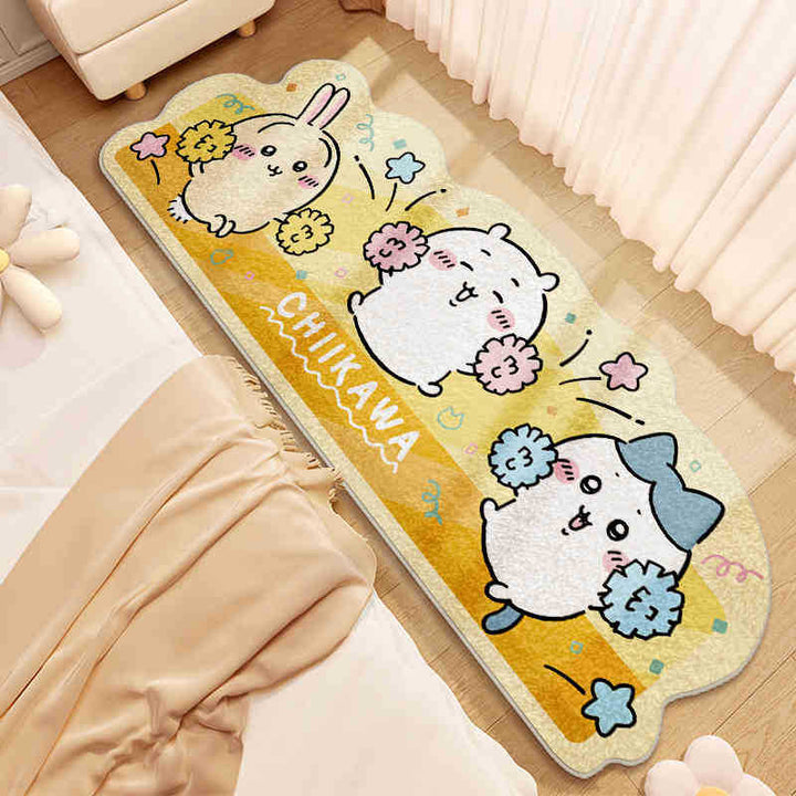 Cartoon Puppy-Themed Area Rug