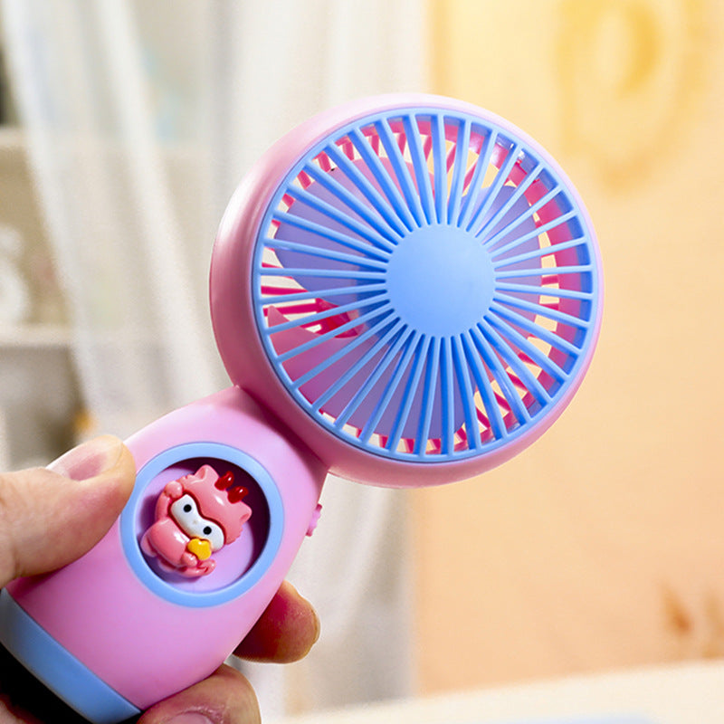 Women Portable Handheld Fan with Creative Animal Design Kalsten