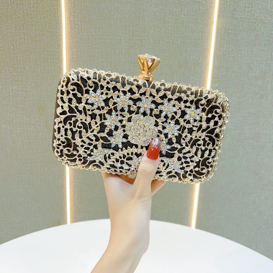 Ornate Embellished Evening Clutch
