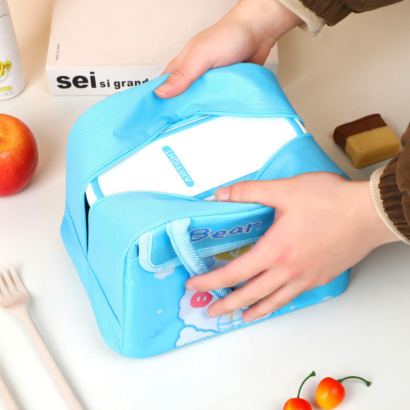 Cute Animal-Themed Insulated Lunch Bag