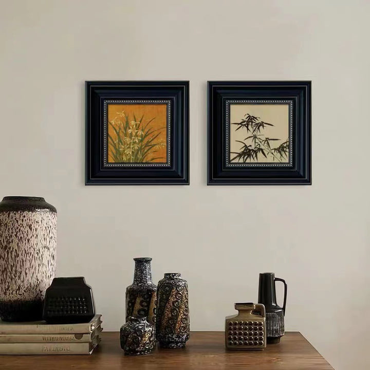 Framed Bamboo Artwork