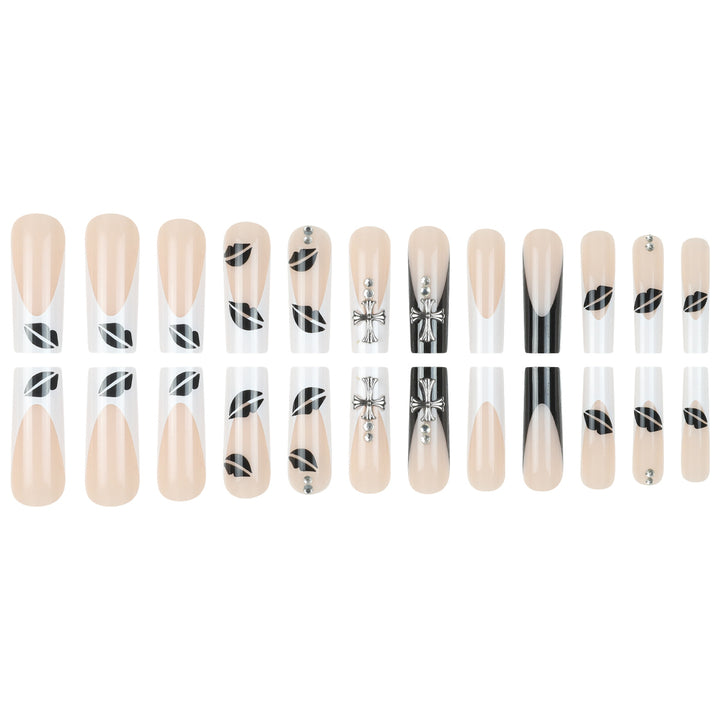 Illustrated Stiletto Press-On Nails Kalsten