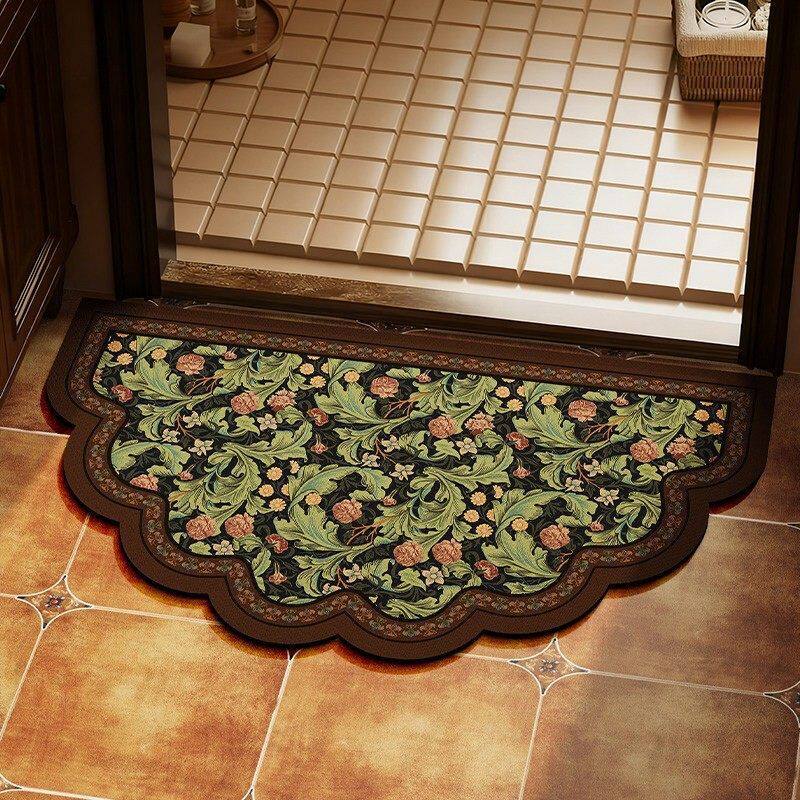 Decorative Floral Patterned Door Mat Kalsten