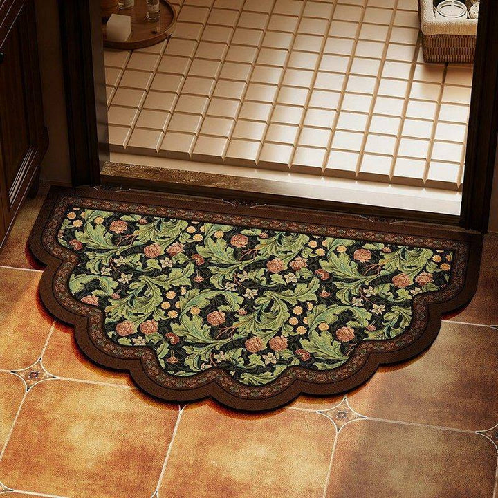 Decorative Floral Patterned Door Mat Kalsten