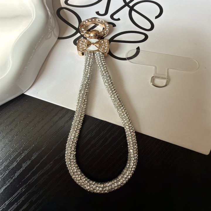 Rhinestone-Embellished Eyewear Holder Kalsten